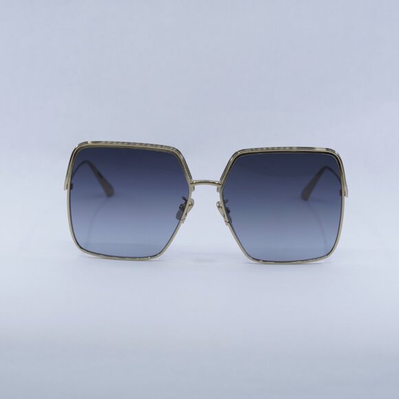 ?️ New Dior EVERDIOR S1U B0A1 Sunglasses - Gold Frame, Grey Gradient Lenses main image 12